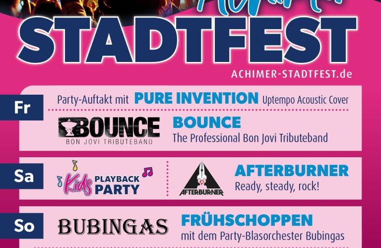 Achimer Stadtfest 2024